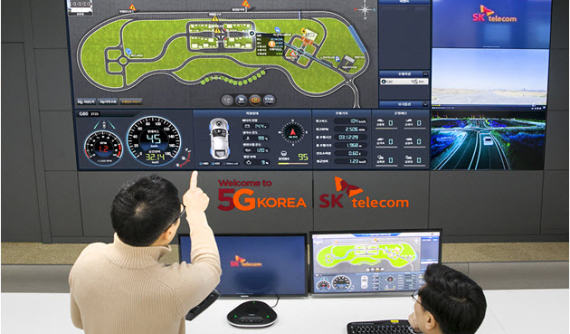 Hàn Quốc ứng dụng mạng 5G để phát triển, thử nghiệm ô tô tự lái