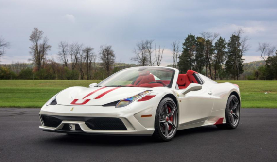 Siêu xe hàng hiếm Ferrari 458 Speciale Aperta của đại gia ngành đệm chuẩn bị rao bán