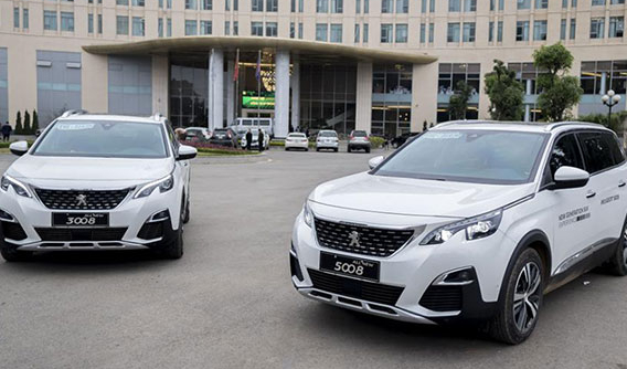 Giá xe Peugeot 2018 mới nhất tại Việt Nam tháng 01/2018
