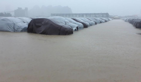 Hyundai Thành Công phản hồi về thông tin lô xe Hyundai Grand i10  ngập nước trong đợt ngập lụt ở Ninh Bình