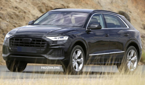 Audi Q8 “lộ diện” tại Châu Âu