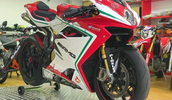 Siêu mô tô hàng hiếm MV Agusta F4 RC 2015 độc nhất vô nhị tại Việt Nam được rao bán