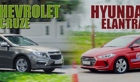 So sánh xe Chevrolet Cruze và Hyundai Elantra: “Lão làng” đấu với “tân binh”