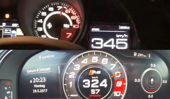 Xem màn so tài của Audi R8 V10 Plus độ 802 mã lực cùng Ferrari 488 GTB 780 mã lực