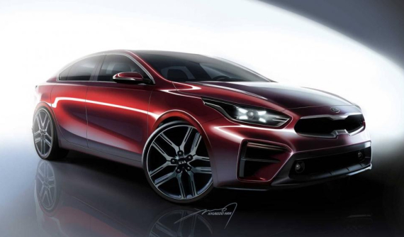 Diện kiến Kia Forte 2019 với thiết kế cao cấp hơn, đối đầu Toyota Corolla và Honda Civic