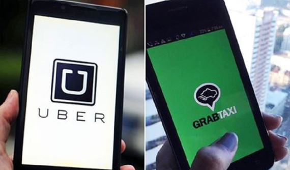 Grab và Uber cũng chính thức bị cấm đường ở Hà Nội