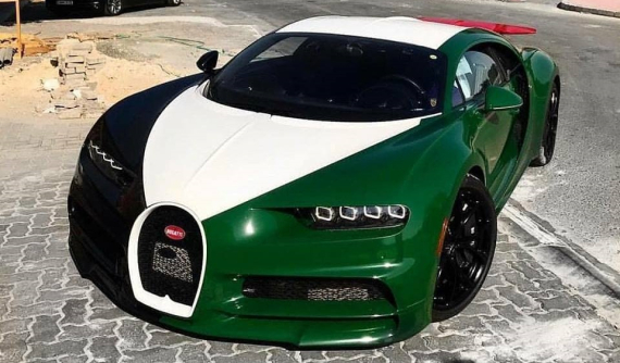 Đến thay áo cho Bugatti Chiron các đại gia Trung Đông cũng chơi theo cách không giống ai
