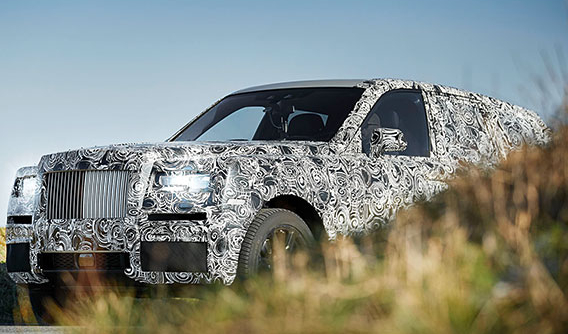 SUV siêu sang của Rolls-Royce sẽ chính thức ra mắt vào mùa hè năm nay