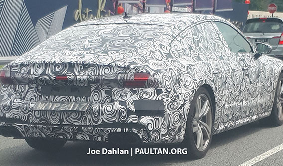 Bắt gặp Audi A7 Sportback 2018 trên đường phố Malaysia, sẽ sớm ra mắt Đông Nam Á