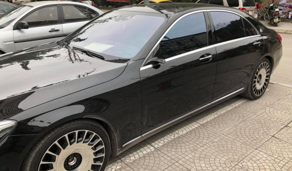 Tháng "củ mật", Mercedes-Benz S500 độ Maybach bị "vặt sạch" phụ tùng, thiệt hại 133 triệu Đồng