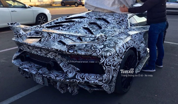 Bắt gặp siêu xe Lamborghini Aventador Performante trên đường thử