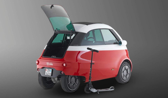 Micro Mobility Microlino - Mẫu xe tí hon "ăn đứt" ô tô 90 triệu Đồng của Trung Quốc