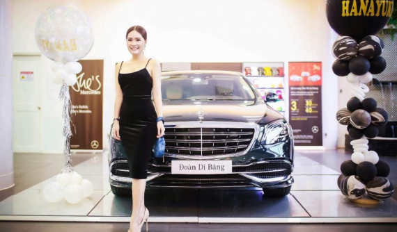 Ca sỹ Di Băng - em gái Lý Hải - tậu Mercedes-Maybach S450 4Matic hơn 7 tỷ Đồng