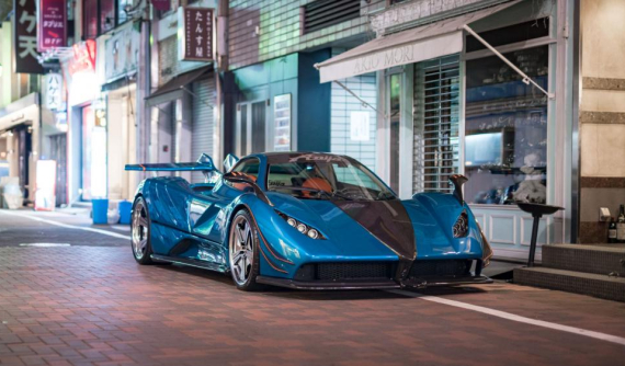 Pagani Zonda Anija - Chiếc xe độ "cực điên rồ" của dân chơi Nhật Bản