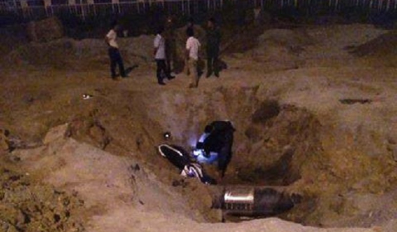 Người đàn ông điều khiển Yamaha Exciter đâm xuống hố công trình, tử vong trong ngày 30 Tết