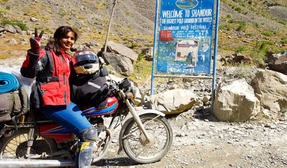 Nữ biker 21 tuổi "phượt độc hành" 3.200km qua dãy Himalayas