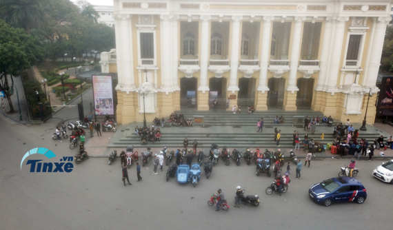 Các biker Hà Thành tập trung ngày mùng 3 Tết Mậu Tuất