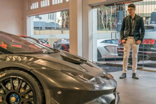 Bộ sưu tập xe đua của thiếu gia 14 tuổi có thêm Lamborghini Huracan Super Trofeo Evo