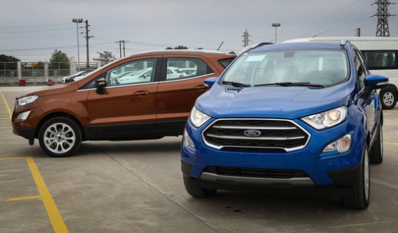 Cập nhật giá xe Ford EcoSport 2018 trong tháng 3 năm 2018
