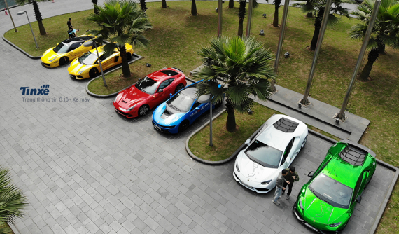 Dàn siêu xe Sài Thành đã về đến Hà Nội, sẵn sàng cho hành trình siêu xe Car & Passion 2018