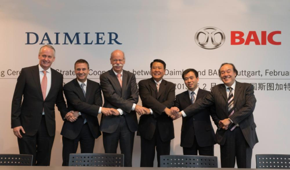 Daimler mua gần 4% cổ phần công ty xe điện của đối tác BAIC Trung Quốc