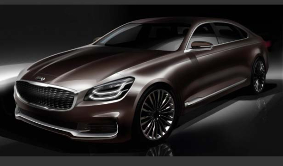 Kia K900 2019 lộ thiết kế mới xa hoa và trang nhã hơn