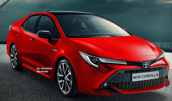 Toyota Corolla Altis 2019 phải chăng sẽ có thiết kế như thế này?