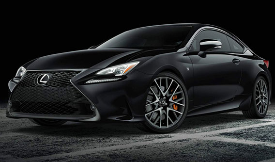 Coupe hạng sang Lexus RC có thêm phiên bản "bóng đêm"