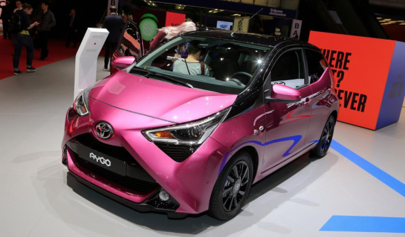 Cận cảnh xe đô thị siêu tiết kiệm nhiên liệu Toyota Aygo 2018