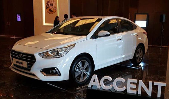 Không chỉ Santa Fe 2019, Hyundai Thành Công còn mang Accent 2018 về Việt Nam