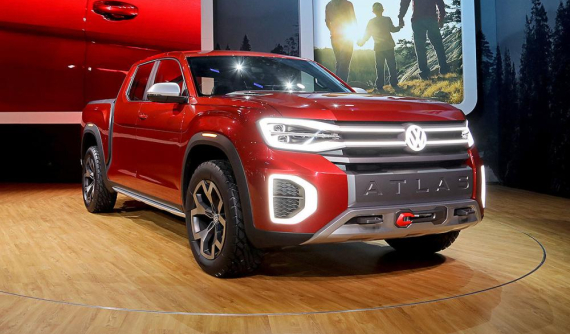 Volkswagen Atlas Tanoak - Xe bán tải cỡ trung ấn tượng