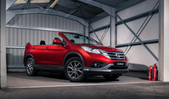 Honda gây choáng khi tung ra phiên bản mui trần của CR-V