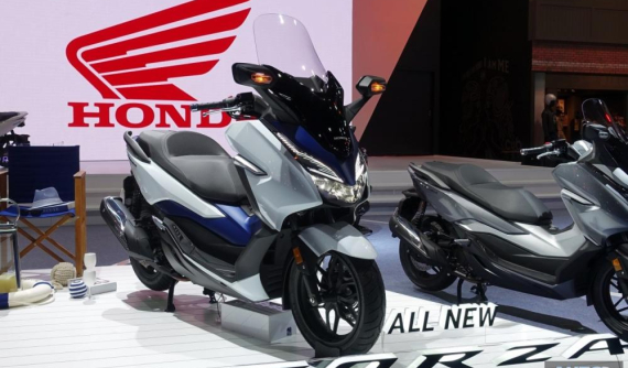 Cận cảnh xe ga Honda Forza 300 2018 vừa ra mắt