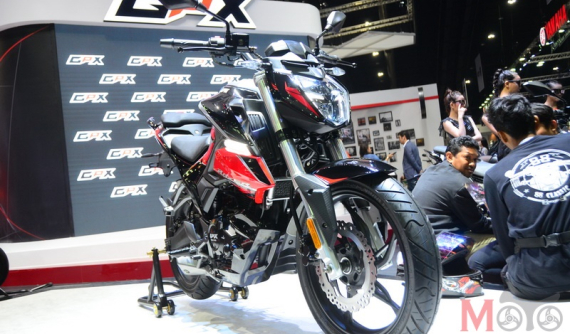 Mô tô Thái Lan GPX Razer 220 chính thức ra mắt với giá 51 triệu VNĐ