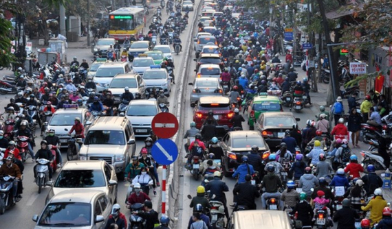 Hà Nội: Xe cơ giới đi vào nơi ùn tắc có thể phải đóng thêm phí