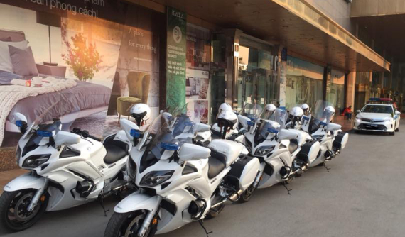 Xe hộ tống Yamaha FJR1300P của Bộ Tư lệnh Cảnh Vệ có gì đặc biệt