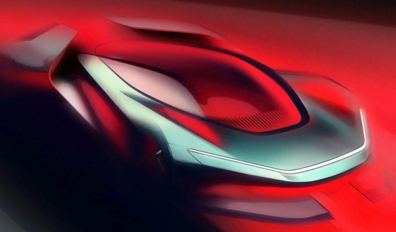 Hãng thiết kế xe cho Vinfast hé lộ hình ảnh đầu tiên về siêu xe điện mới