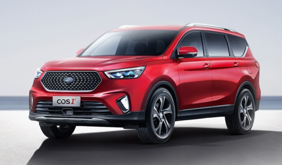 Changan COS1° - SUV cỡ trung mới, cạnh tranh Toyota Fortuner