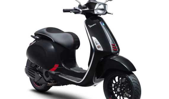 Vespa Sprint Carbon 2018 ra mắt với giá 76,5 triệu VNĐ