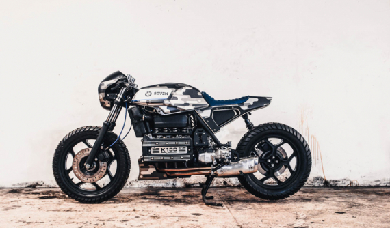 Chiêm ngưỡng bản độ Cafe Racer lai từ BMW K100