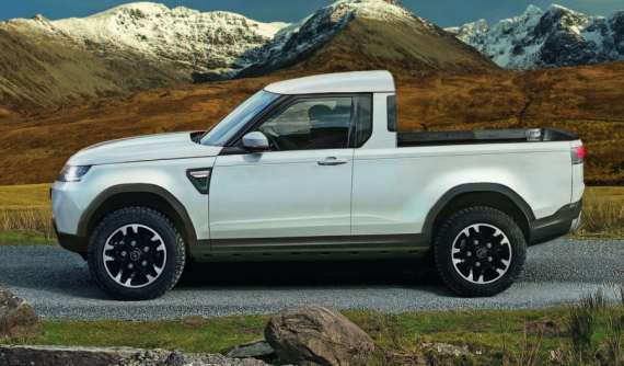 Land Rover Defender mới sẽ có phiên bản bán tải cạnh tranh Mercedes-Benz X-Class