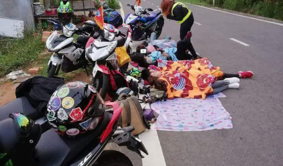 Cư dân mạng dậy sóng với "giấc ngủ" của các phượt thủ