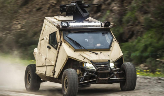 Plasan Yagu - Xe ATV bọc thép chống đạn nhỏ gọn mà an toàn