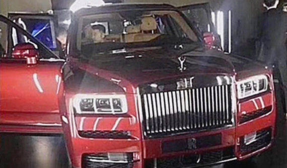 Rolls-Royce Cullinan 2019 bất ngờ lộ diện trước giờ ra mắt vào ngày mai