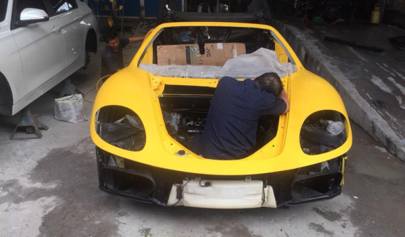 Siêu xe Ferrari 360 Spider sắp tái xuất với ngoại thất long lanh như lúc mới về nước