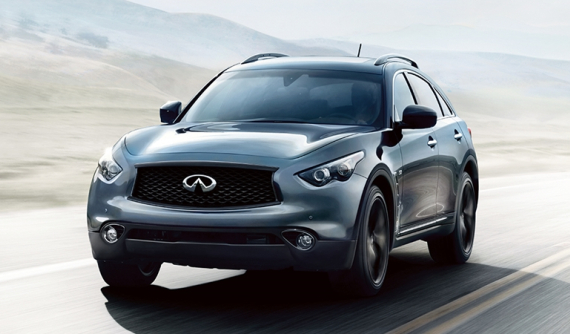 Giá xe Infiniti QX70 2018 mới nhất tháng 5/2018