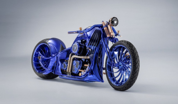 Harley-Davidson Blue Edition - Xe mô tô đắt nhất thế giới