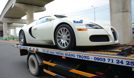 "Siêu phẩm" Bugatti Veyron được bàn giao cho Chủ tịch Trung Nguyên