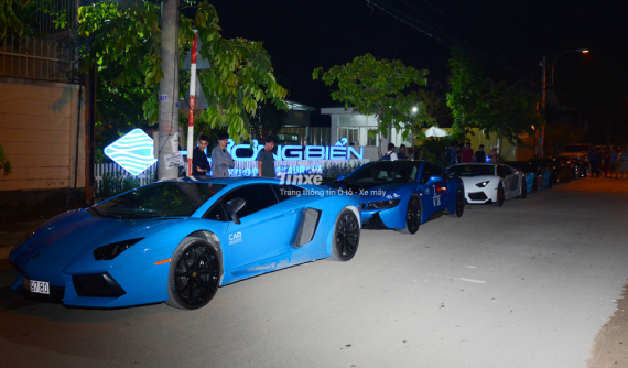 Dàn siêu xe tham dự hành trình Car & Passion Tây Nguyên