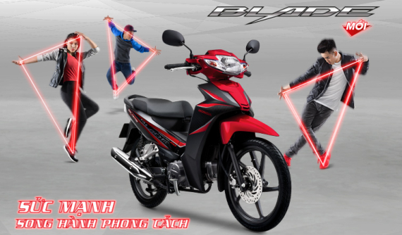 Giá xe Honda Blade 110 2018 mới nhất tháng 6/2018